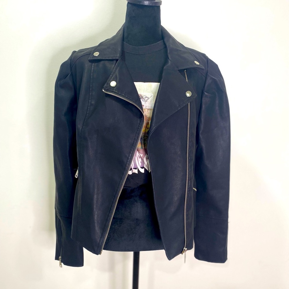 Ookie & Lala Moto Leather Jacket